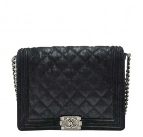 Chanel Boy Bag Black Lambskin