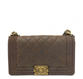 Chanel Boy Bag Flap Brown