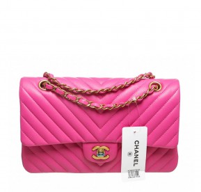 Chanel Hot Pink Classic 2.55 Bag