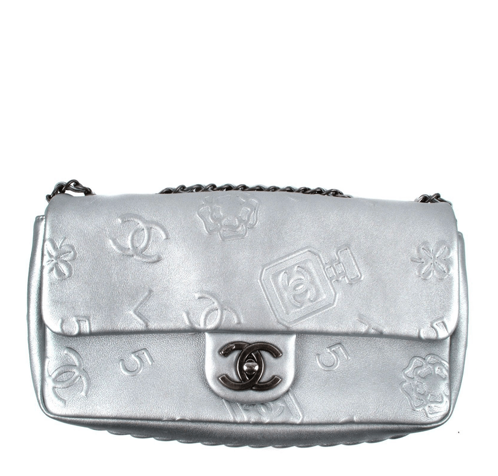 Chanel 2014 Pearly Cream 255 Lucky Charms Reissue SmallMedium Double   Boutique Patina