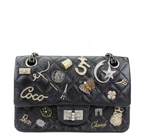 Chanel Lucky Charm Reissue 2.55 Bag Black