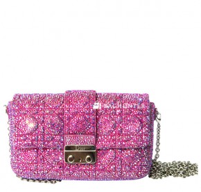 Dior Pink Crystal Bag - Custom Order