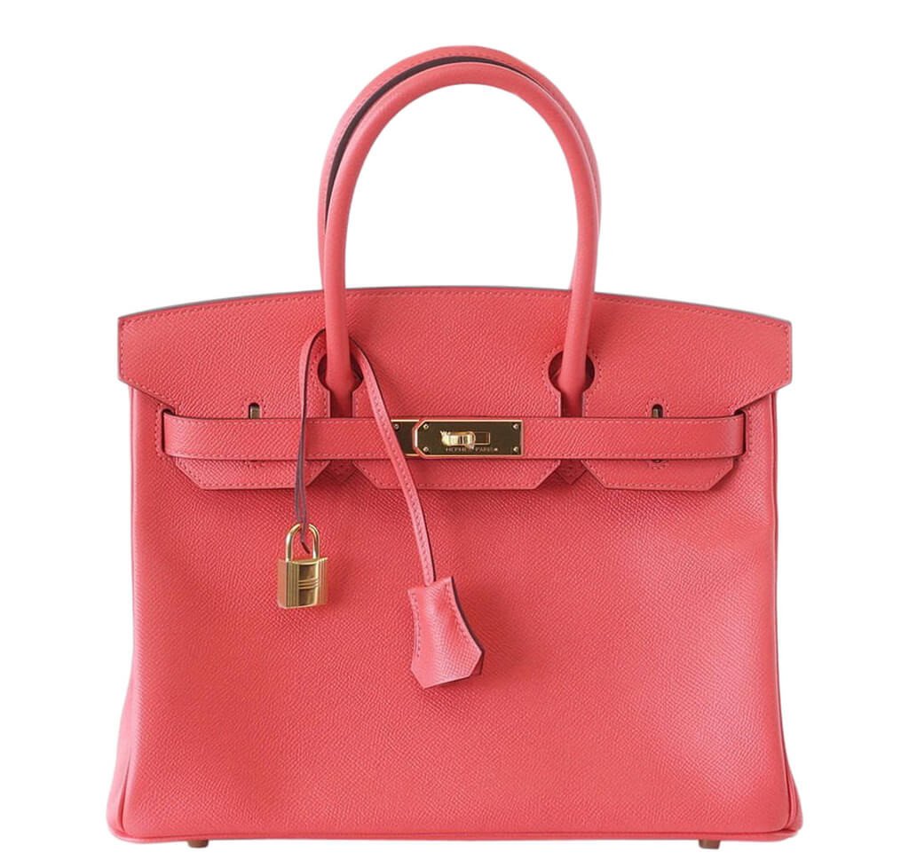 Hermès Birkin 30 Bag Rose Jaipur Gold Hardware