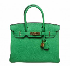 Hermès Birkin 30 Bamboo GHW