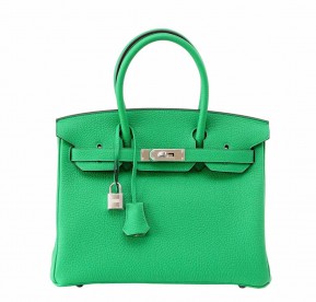 Hermès Birkin 30 Bamboo PHW