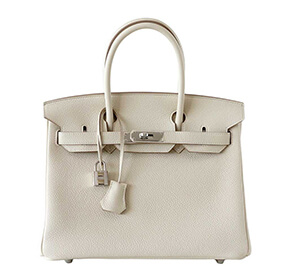 Hermès Birkin 30 Craie PHW