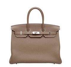 Hermès Birkin 35 Etoupe Bag Togo PHW