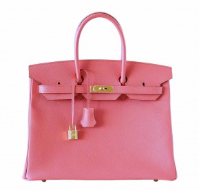 Hermès Birkin 35 Flamingo Epsom Bag