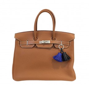 Hermès Birkin 35 Gold Clemence PHW