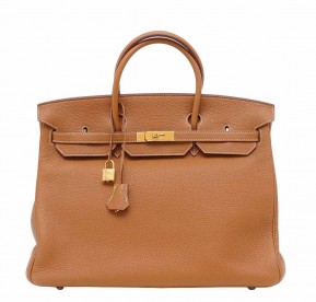 Hermès Birkin 40 Classic Gold Bag GHW