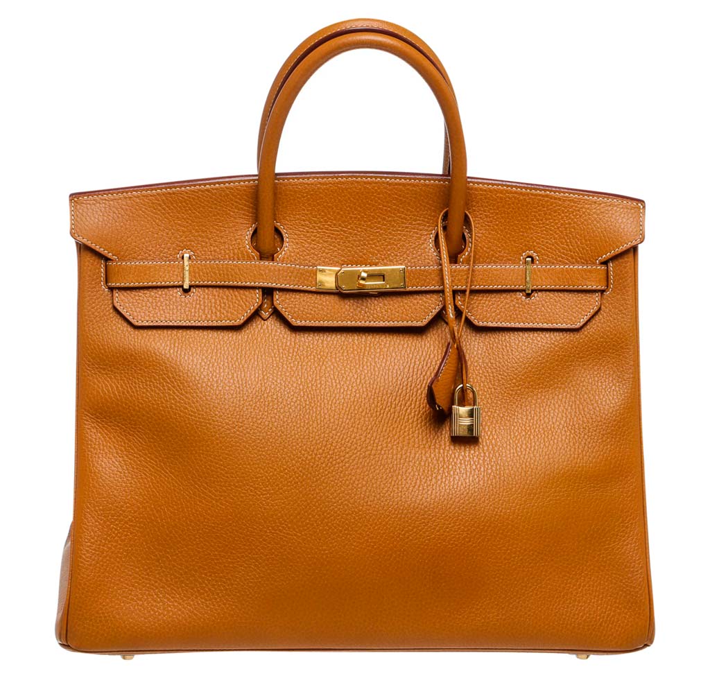 Hermès Birkin 40 Gold - Togo Leather 