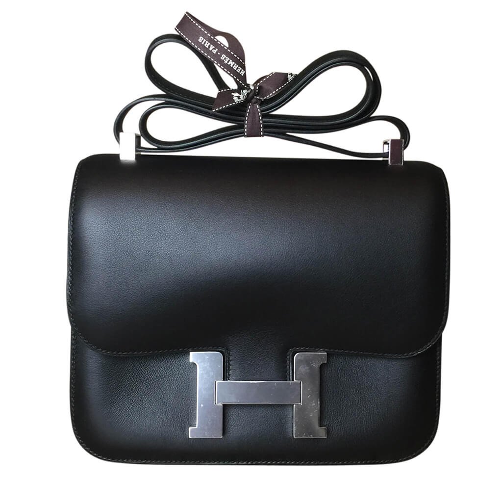 hermes constance bag black