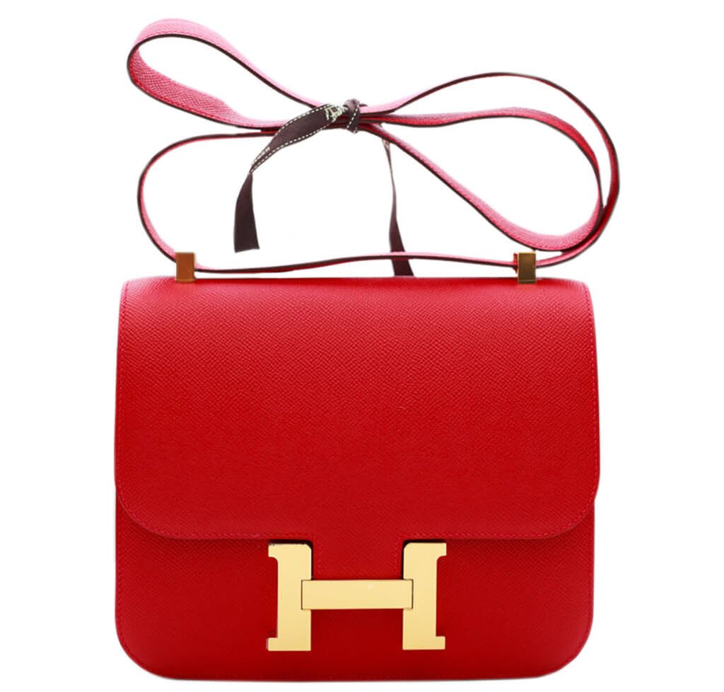 Hermès Constance 24 Bag Rouge Casaque 