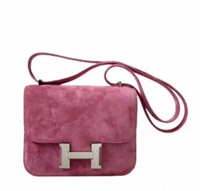 Hermès Constance Mini Fuchsia Bag PHW