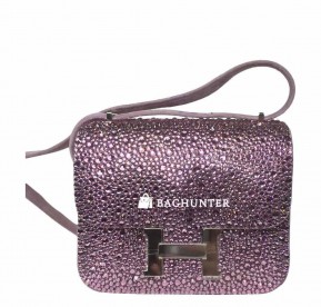 Hermès Constance Mini Bag Swarovski Crystals