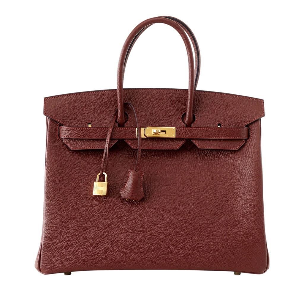 Hermès Contour Birkin 35 Rouge H Limited Edition Bag