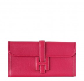 Hermès Jige 29 Rubis Clutch Bag