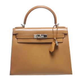 Hermès Kelly 32 Bag Natural Leather Gold