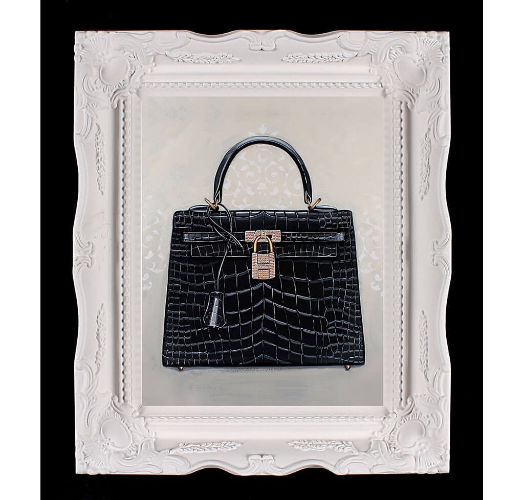 Small Limited Edition Timeless Hermès Kelly Giclée